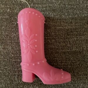 Boot candle NWOT